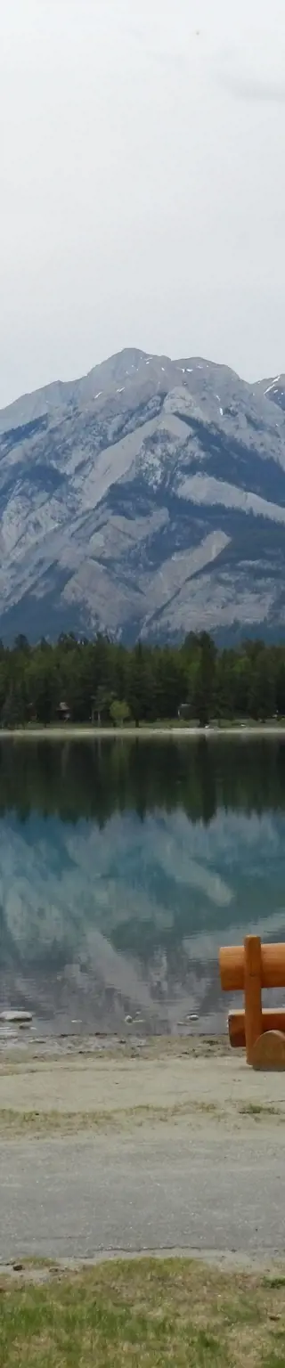 In der Naturschönheit des Jasper Nationalparks